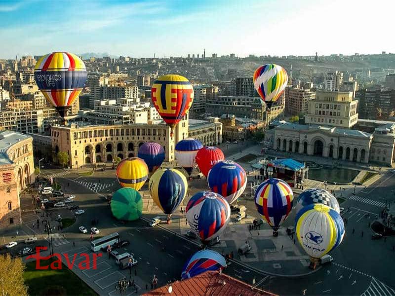 تور 6 روزه ارمنستان - جشن بالن ها